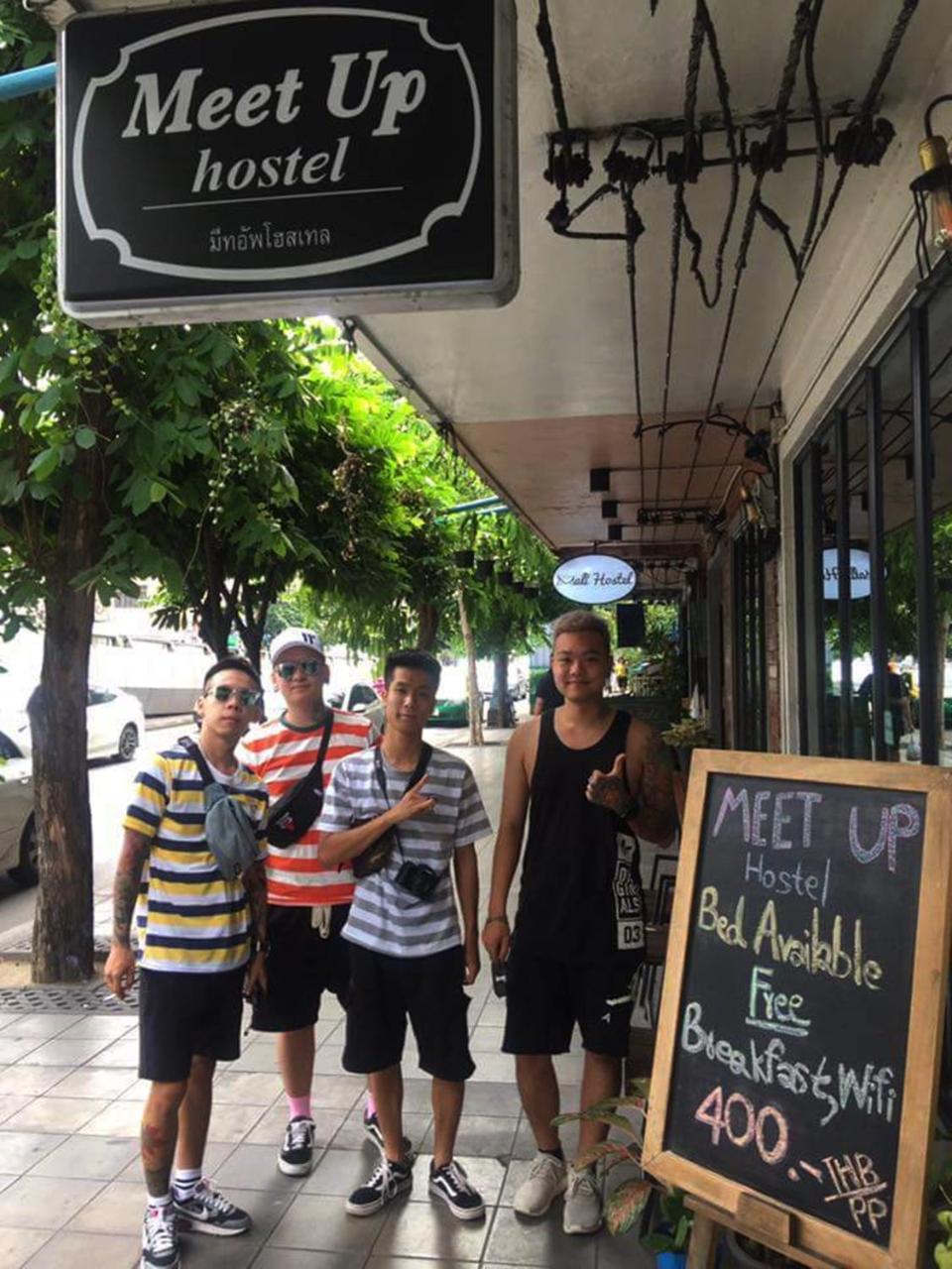 Meet Up Hostel بانكوك المظهر الخارجي الصورة